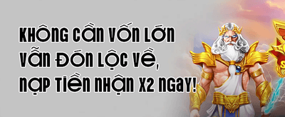Thưởng Chào Mừng Tân Thủ 100% promotion banner
